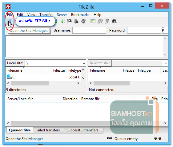 Web Hosting FileZila FTP