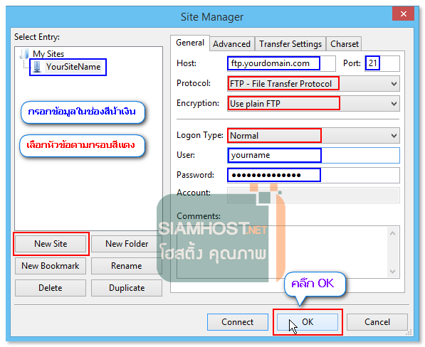 Web Hosting FileZila FTP